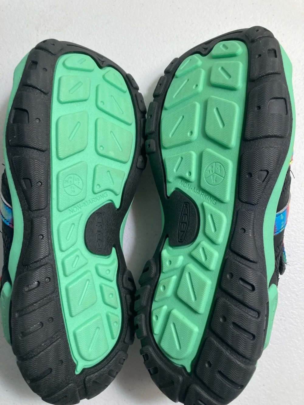 Keen Knotch Creek Tie Dye Washable Hiking Sandals - Picture 9 of 9